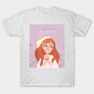 Cute girl illustration T-Shirt